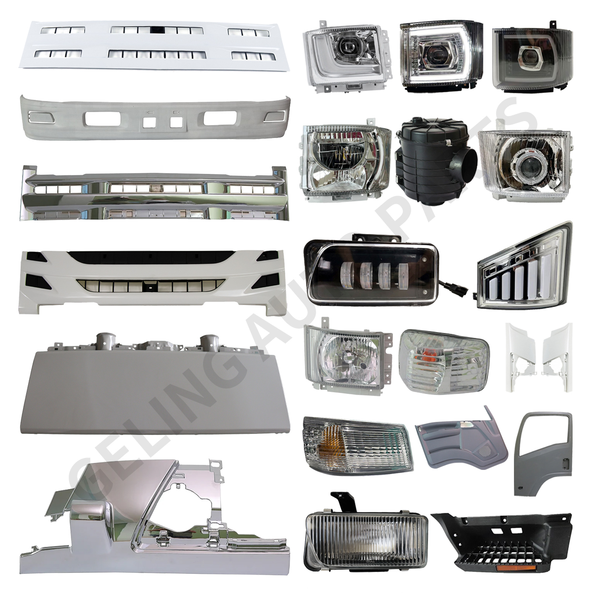 Isuzu Chrome Body Parts - Durable Truck Accessories