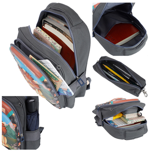 Sacs à dos imperméables HANGJIANG pour écoliers, sacs de voyage d'extérieur, sacs d'école à motif de dessin animé pour enfants garçons et filles - Product Image 3