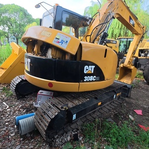 รถขุดไฮดรอลิกตีนตะขาบ Caterpillar 308C มือสอง 8 ตัน คุณภาพสูง ใช้งานน้อย เหมาะสำหรับงานจัดสวน - Product Image 1