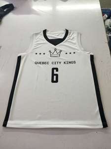 Ucuz geri dönüşümlü süblimasyon gençlik çocuk basketbolu örme kazak şort çift taraflı iki yan Set turkuaz siyah beyaz - Product Image 6