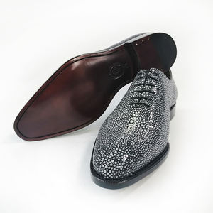 Chaussures Classiques <span class=keywords><strong>Homme</strong></span> en Cuir de Raie de Luxe, Chaussures Italiennes Oxford Formelles Personnalisées pour Hommes, <span class=keywords><strong>Mariage</strong></span> et Soirée - Product Image 3
