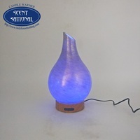 Diffuseur d'huiles essentielles en verre de luxe rechargeable par USB pour hôtels, foyers, installation centrale, 1 an