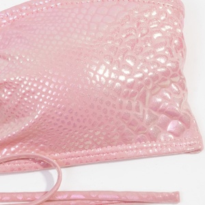 Traje de Baño Personalizado para Mujer, Elástico en 4 Direcciones, Estampado Sólido/de Puntos, Secado Rápido, Antibacteriano, 1 Pieza, Logotipo Frontal, Repreve - Product Image 5