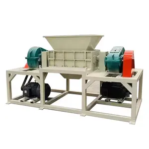 Waste Bottle Plastic Dried Squid Roller Recycling Crushing Press Shredder Machine Price