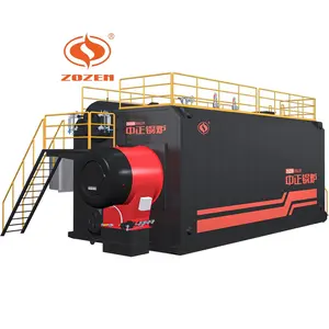 SZS Series 20 Ton Gas Steam Boiler for Chemical industry High thermal efficiency