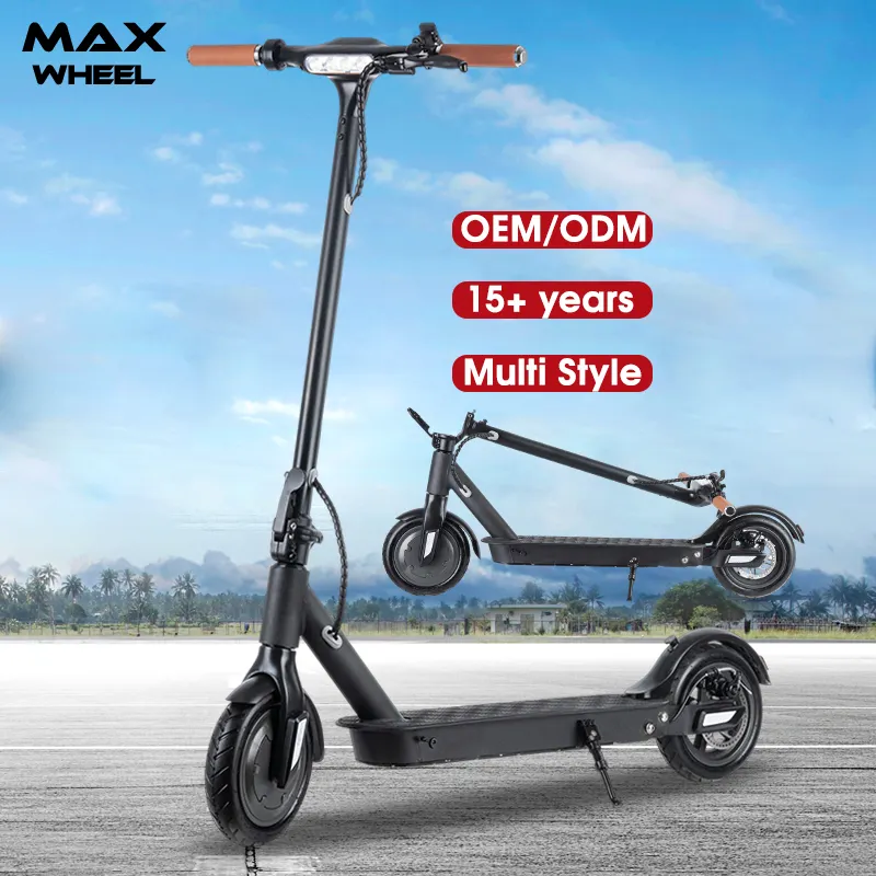 Maxwheel E9T chinese manufacturer self balancing kick e scooter foldable 350W powerful adults electric motorcycle scooter