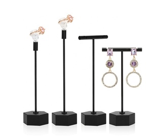 Plateau en argent et mini bâton en <span class=keywords><strong>plexiglas</strong></span>, présentoir pour bijoux, boucles <span class=keywords><strong>d</strong></span>'oreilles - Product Image 6