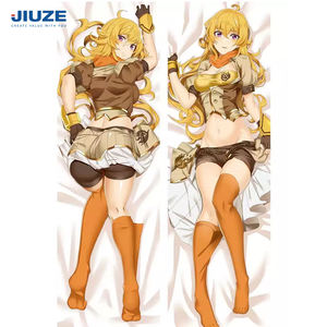 Tamengi Anime ragazza copricuscino doppio lato biancheria da letto che abbraccia corpo Sexy federa federa cuscino - Product Image 5