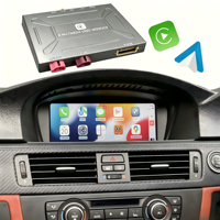 CCC CIC 3er-Serie E90/E91/E92/E93 Kabelloses Apple CarPlay Android Auto Multimedia-Decoder-Modul Schnittstellen-Kit für 2005-2013 BMW