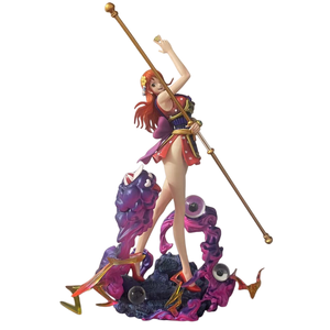 Statue de <span class=keywords><strong>Nami</strong></span> de style samouraï d'Onigashima, figurine de collection d'anime, ornement de bureau hautement détaillé pour les fans d'anime, décoration de la maison, cadeau - Product Image 1