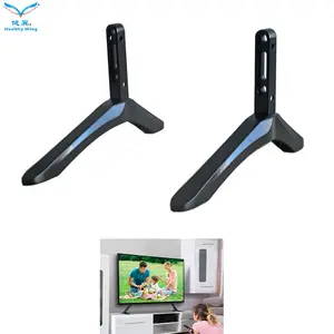 universal desktop screens plasma tv base table stand for lcd on table bracket LED mount desk stand base para tv