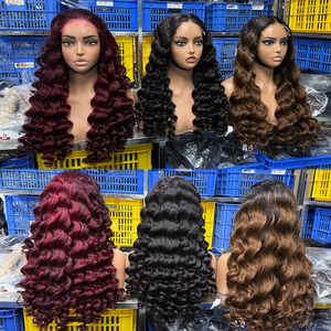 Pelucas de Cabello Vietnamita Sin Pegamento 5x5, Ondas Sueltas, Cabello Virgen con Cutícula Alineada, Doble Trama, Proveedor Mayorista de Materia Prima de Vietnam - Product Image 5