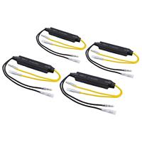 DEAO Turn Signal Resistor Decoder Y-068 Motorcycle LED Hyper Flicking Error Decoder Load Resistor 12V 21W