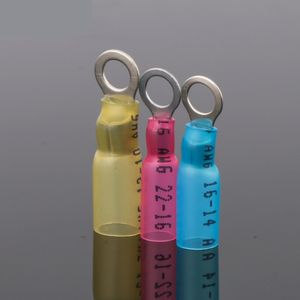 Terminaux thermorétractables étanches pour camping-car, pré-isolés, à sertir, 20-10 AWG, anti-poussière et anti-humidité, pour réparation d'éclairage et d'appareils électroménagers - Product Image 3