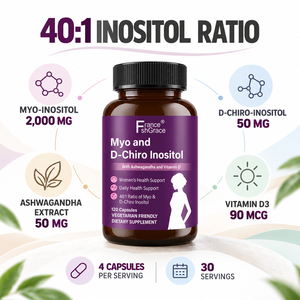 Capsules personnalisées Shecome Myo et D-Chiro Inositol pour soutenir la santé ovarienne – Compléments alimentaires Myo et D-Chiro Inositol - Product Image 4