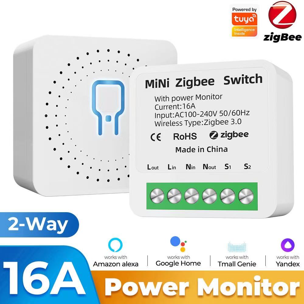 Tuya zigbee 16a avec compteur de puissance