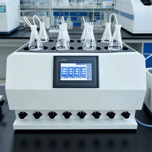 เครื่องระเหยน้ำกัมมันตรังสีแบบอัตโนมัติเต็มรูปแบบ8ตำแหน่งอุปกรณ์กำจัดความเข้มข้นและกรด ISO 9696 ISO 9697 - Product Image 5