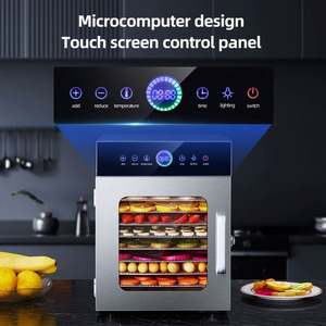 Deshidratador de Alimentos Comercial de Alta Eficiencia Yunqingtech con 8-12 Capas para Secar Vegetales y Frutas en Casa - Product Image 5