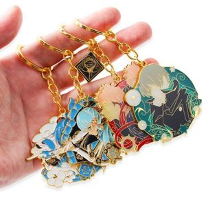 Wholesale Zinc Alloy <b>Anime</b> Carabiner <b>Keychains</b> Keyring Personalized Hard Metal Enamel UV Printing Custom - Product Image 1