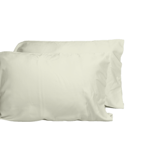 DB Luxury 100% Viscose Derived From Bamboo 3-Piece Sheet & Pillowcase Set Oeko-TEX Certified Crè<b>me</b>-Twin Size - Product Image 5