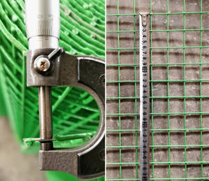 छोटे तार संयंत्र संरक्षक/Vinyl लेपित तार जाल/पीवीसी लेपित जस्ती इस्पात तार - Product Image 4