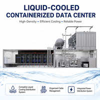 Centre de données ZTMM conteneurisé à refroidissement liquide par plaque froide pour le calcul haute performance (HPC)