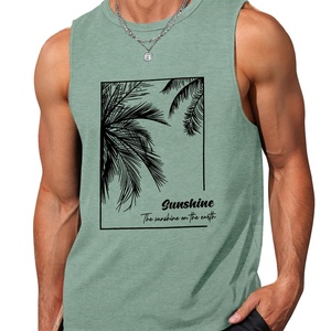 Complementa tu Look Vacacional con estas Camisetas sin Mangas Casuales para Hombre que Ofrecen Estilo, Comodidad, Ideales para Clima Cálido, 100% Algodón, Transpirables y de Secado Rápido - Product Image 4