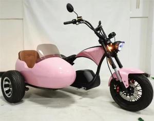 Sidecar 4000W Cargo Electric Tricycle 3-Wheel Waterproof Foldable GPS Lithium Battery Electric <strong>Scooter</strong> <strong>for</strong> Adults - Product Image 2