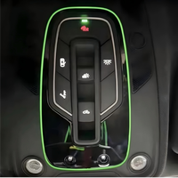 Nouvelle version améliorée de la lampe LED à bande lumineuse ambiante pour le plafond de voiture, colorée, pour Audi A4 A5 A6 A7 Q5 Q7 Q8, éclairage intérieur automobile