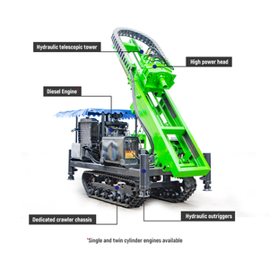 Screw Ground Hole Installation Machine Rotary Drilling Dig Solar <b>Pile</b> <b>Driver</b> Machine Crawler Lithuania for Sale Ground Hole Dril - Product Image 5