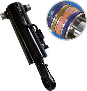 Hidrolik kriko 10 Ton silindir 100 Ton inme 600 Mm DAMPERLİ KAMYON sondaj makinesi elektrik Cilindro hidrolik kriko - Product Image 1