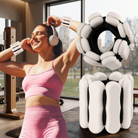 Pesas Ajustables para Muñecas y Tobillos, Par de 2 Libras, para Mujeres y Hombres, Yoga, Pilates, Correr, Caminar, Natación, Fisioterapia, Fuerza
