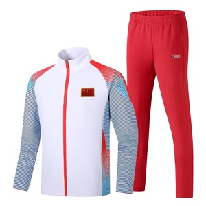 Tuta Sportiva Nazionale, Abbigliamento per Allenatori di Arti Marziali, Completo da Competizione Primavera-Autunno, Tuta da Allenamento per Studenti, Uniformi per Squadre - Product Image 5