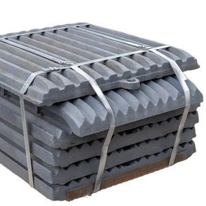 แผ่นบดกรามเหล็กแมงกานีสสูงประสิทธิภาพสูงสำหรับการขุดแร่ ด้วยเทคโนโลยีการหล่อขึ้นรูปและราคาที่แข่งขันได้  ลดราคาพิเศษ - Product Image 1