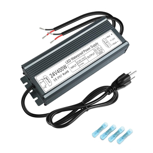 ไดร์เวอร์ LED <span class=keywords><strong>400</strong></span> วัตต์กันน้ำ IP67 แหล่งจ่ายไฟ 85V-265V AC เป็น 24V DC คอนเวอร์เตอร์,หม้อแปลงไฟ LED ขนาดเล็กและเงียบ แรงดันต่ำ - Product Image 2