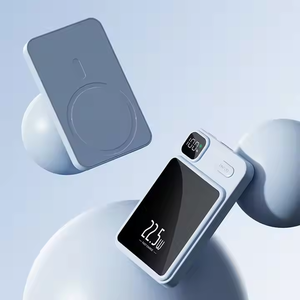 Cargador Portátil Compacto de Carga Rápida de 10000 mAh, Diseño de Tarjeta de Crédito Pequeña de 5000 mAh, Magnético, de Plástico, USB Tipo C, PD 22.5W - Product Image 2