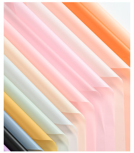 Papel <span class=keywords><strong>de</strong></span> Envolver para Flores, Estilo Coreano, Mate, Semitransparente, Impresión con Tinta Ecológica, Color Sólido, Material para Envolver Ramos - Product Image 4