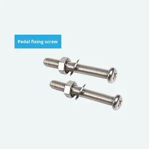 Accessoires pour rampes <span class=keywords><strong>de</strong></span> <span class=keywords><strong>piscine</strong></span> : Cache <span class=keywords><strong>d</strong></span>écoratif en acier inoxydable 304, vis <span class=keywords><strong>de</strong></span> fixation, embout en caoutchouc, patin <span class=keywords><strong>de</strong></span> <span class=keywords><strong>pied</strong></span> en plastique - Product Image 3