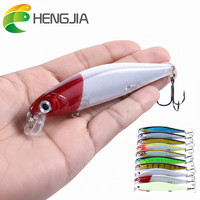 HENGJIA 11cm 13g Uzun Atışlı Balıkçılık Yemi İçten Ağırlık Transfer Sistemli Sert Yem Tuzlu Su Sörf Balıkçılığı Levrek İçin