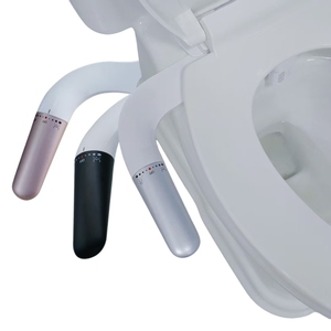 Custom Color ABS Toilet Seat <strong>Bidet</strong> Knob Adjustable Folding Nozzle <strong>Modern</strong> Design for Bathroom - Product Image 1