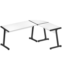 Venta directa de fábrica de mesas de ordenador de juegos de gama alta para el hogar, luces Led Rgb negras, ordenador, PC, Gamer, mesa de juegos, escritorio