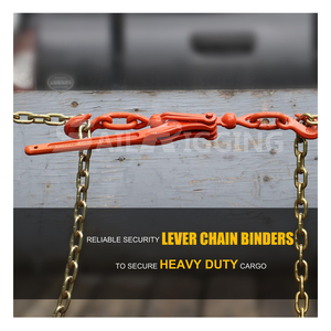 Giao Thông Vận Tải Chuỗi chất kết dính 5/16-3/8 G70 đòn bẩy loại tải hàng hóa chất kết dính G70 5400lbs thả giả mạo Ajustable đòn bẩy hành động tải chất kết dính - Product Image 1