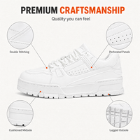 Chaussures de sport personnalisées avec logo de marque, baskets pour hommes, fabricant de baskets personnalisées, chaussures plateforme épaisses