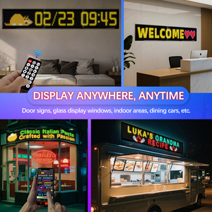 32*320 плюс окно рекламы ультра тонкий гибкий светодиодный экран для рекламного приложения USB DC5V светодиодный дисплей модуль - Product Image 3