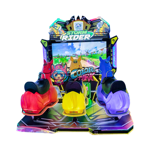 Máquina de Videojuegos de Simulación de Carreras de Caballos <span class=keywords><strong>en</strong></span> <span class=keywords><strong>Línea</strong></span> para <span class=keywords><strong>Tres</strong></span> <span class=keywords><strong>Jugadores</strong></span>, Colorful Park - Product Image 3