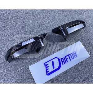 Carcasa de espejo lateral de fibra de carbono real de repuesto en stock en EE. UU. para BMW G80 G81 G82 G83 M3 M4 - Product Image 1