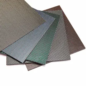 Multi Colored Carbon Fiber Panels 2.5mm 3.0mm Glossy Matte