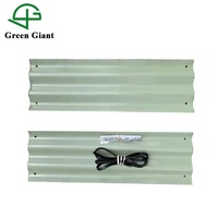Kit de 2 panneaux latéraux Huizhou Green Giant pour étendre les jardinières métalliques de 1,5 pied, bacs à légumes