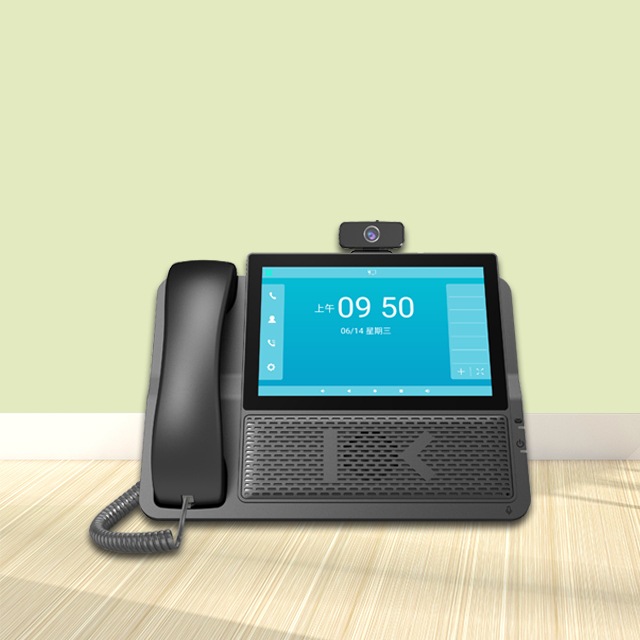 4G GSM IP Desktop 8-Inch Android 1080P Video VoIP SIP WiFi Phone