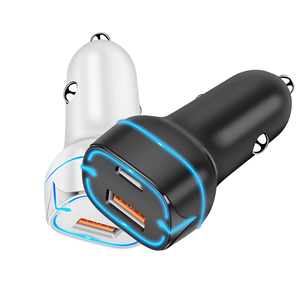 Cargador de Coche Mini Universal USB-C de Doble Puerto, Adaptador de Carga Rápida PD de 15W para Teléfonos Inteligentes y Tabletas, Adaptador de Carga Rápida para Coche de 3.1A - Product Image 5